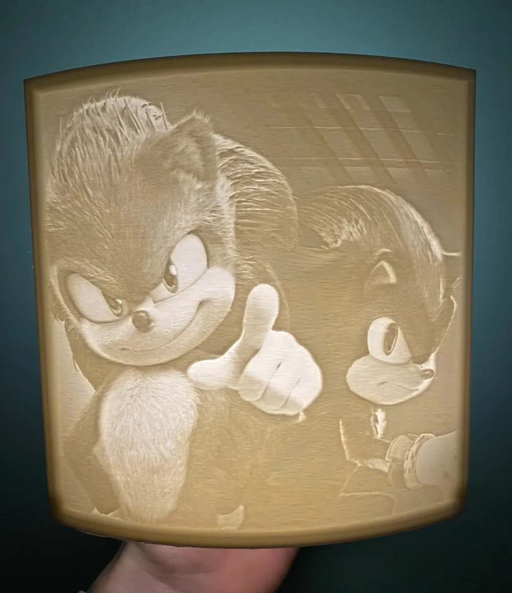 sonic and shadow, photo 4 of 4 - sonic and shadow Generative Art