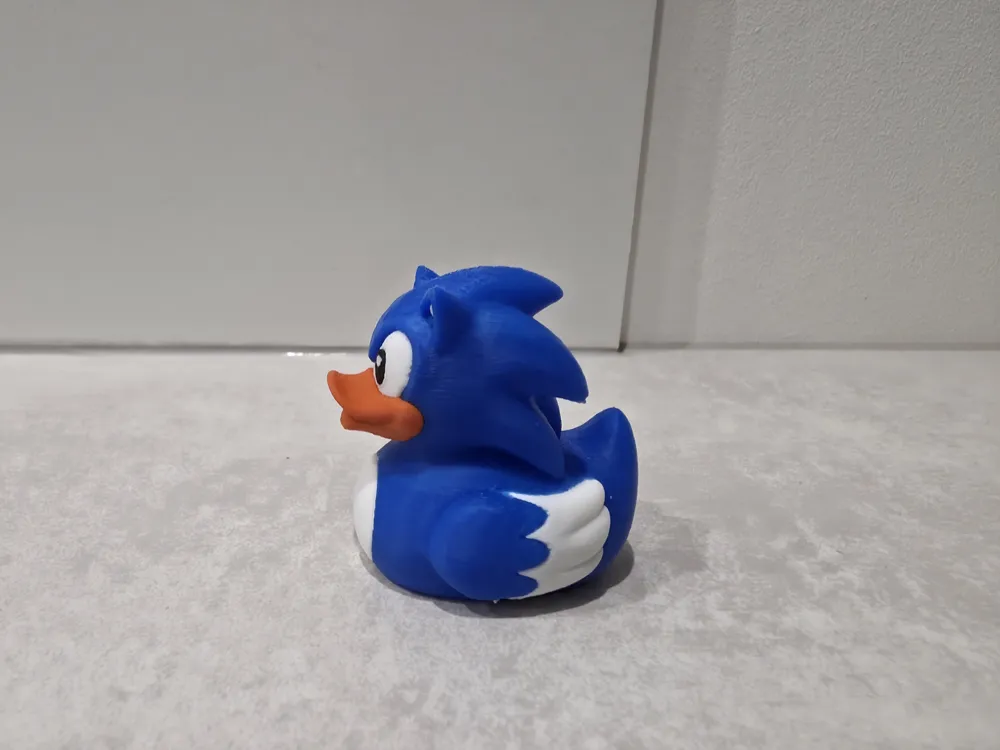 Sonic inspired Duck, Cruise Jeep Duck, photo 4 of 4 - Sonic inspired Duck, Cruise Jeep Duck Miniatures