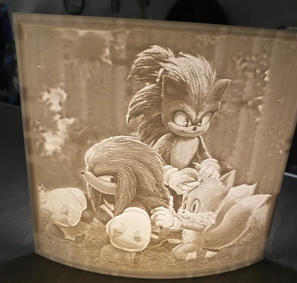 sonic - Photo Art & Lithophanes, in stock in India