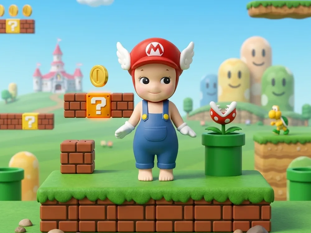 Sonny Angel Super Mario Winged Cap theme, photo 3 of 4 - Sonny Angel Super Mario Winged Cap theme Toys & Games