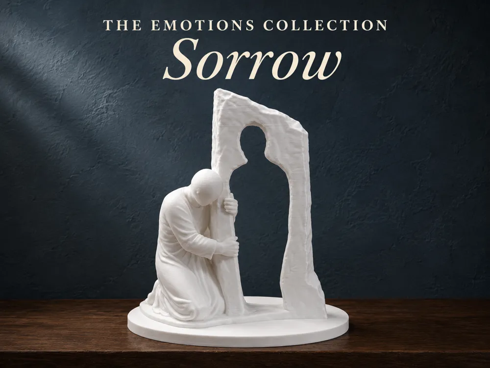 Sorrow, The Shape of Absence | Emotions #1, photo 4 of 4 - Sorrow, The Shape of Absence | Emotions #1 Household