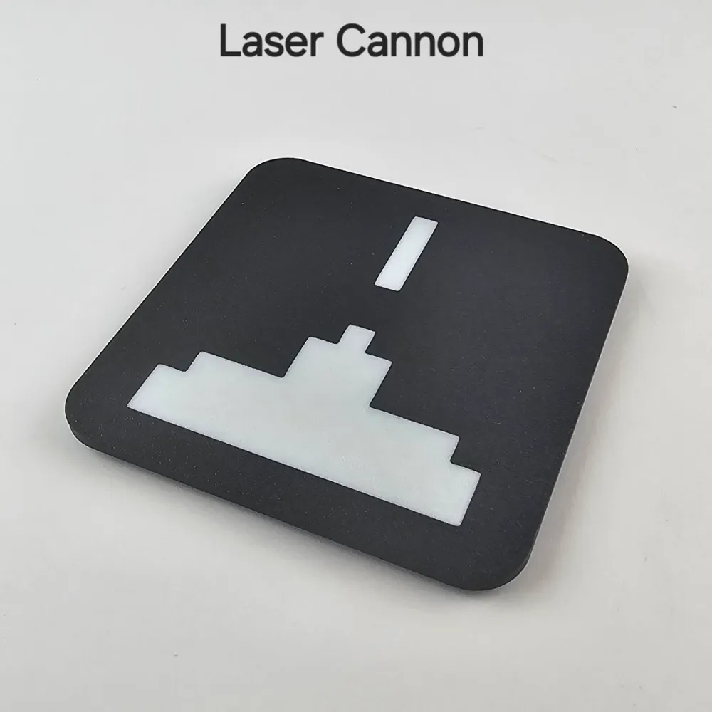 Space Invaders Coaster Set, photo 2 of 4 - Space Invaders Coaster Set Household