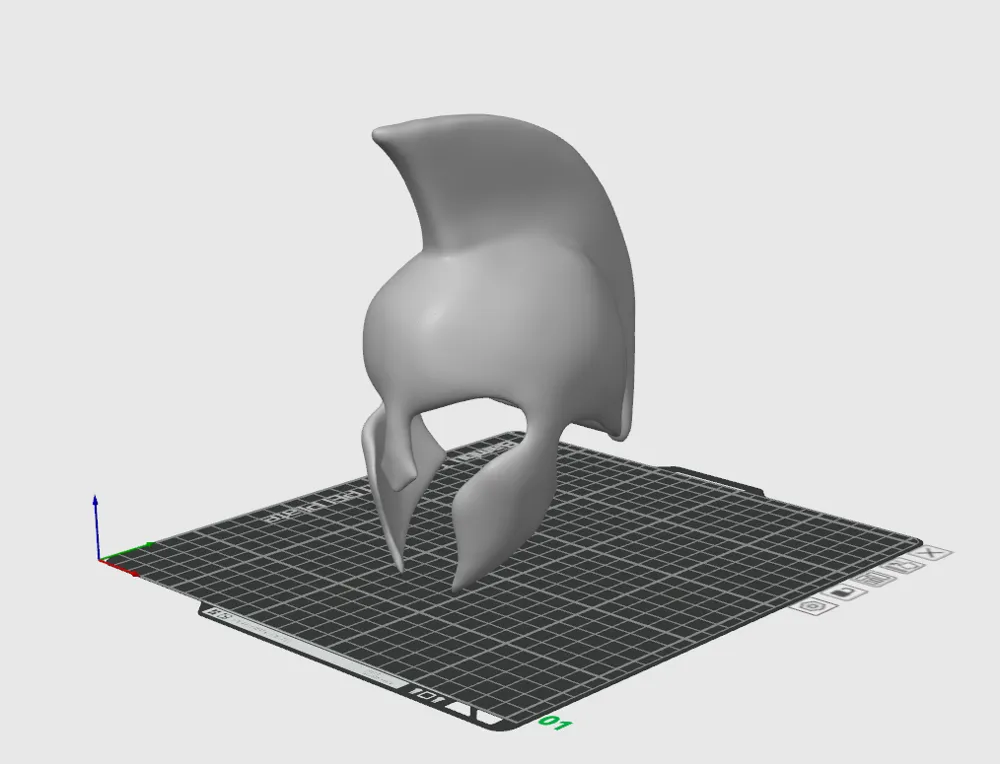 Spartan Helmet - Rescaleable