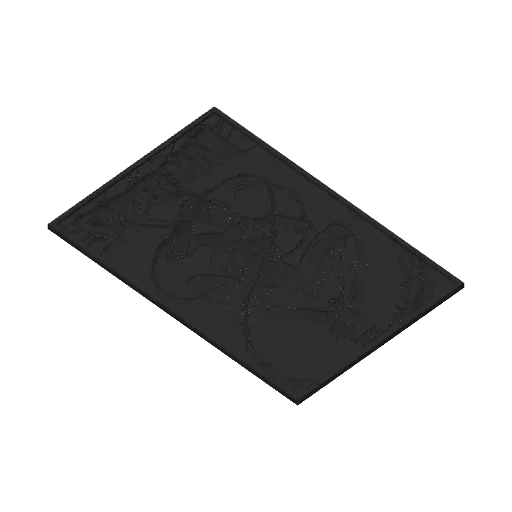 Spider-Man Hueforge, photo 4 of 4 - Spider-Man Hueforge Generative Art