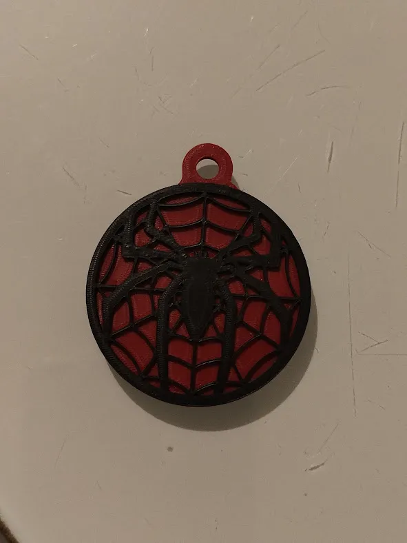 Spider-Man Keychain, photo 2 of 4 - Spider-Man Keychain Keychains