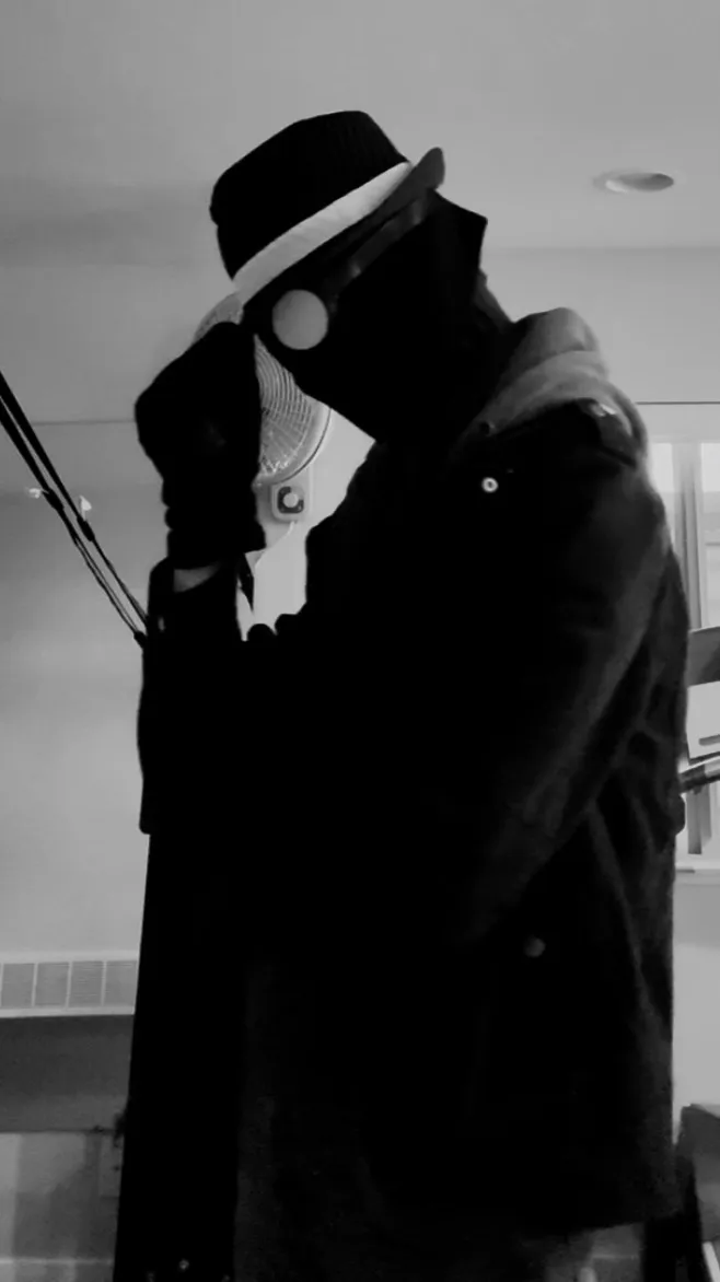 Spider-Man Noir Mask Goggles (No A.M.S. Required), photo 4 of 4 - Spider-Man Noir Mask Goggles (No A.M.S. Required) Props & Cosplay