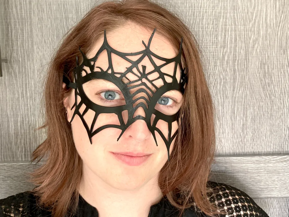 Spider Web Flex Masks - Lacy and Chaotic