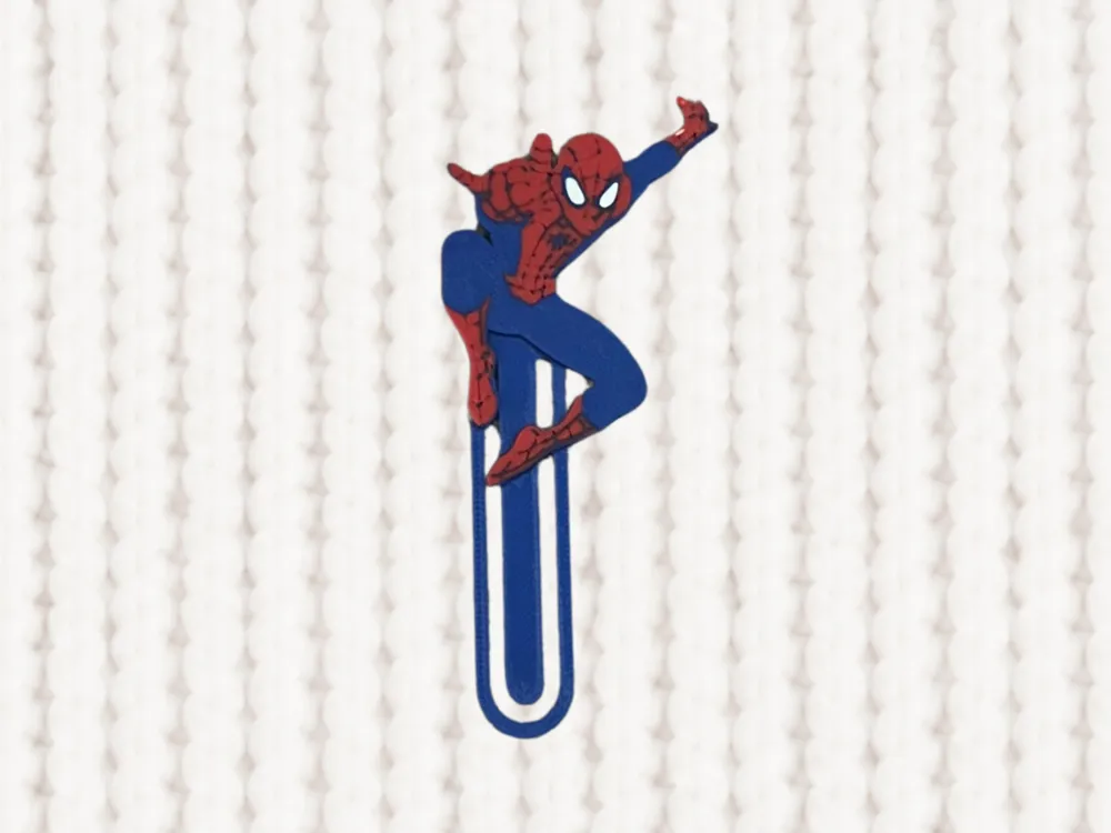 Spiderman Bookmark - Character Bookmarks, in stock