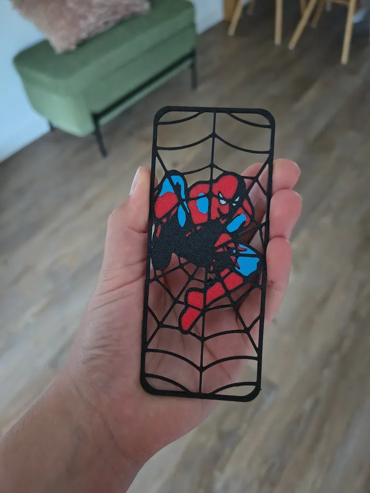 Spiderman bookmark, photo 3 of 4 - Spiderman bookmark Tools