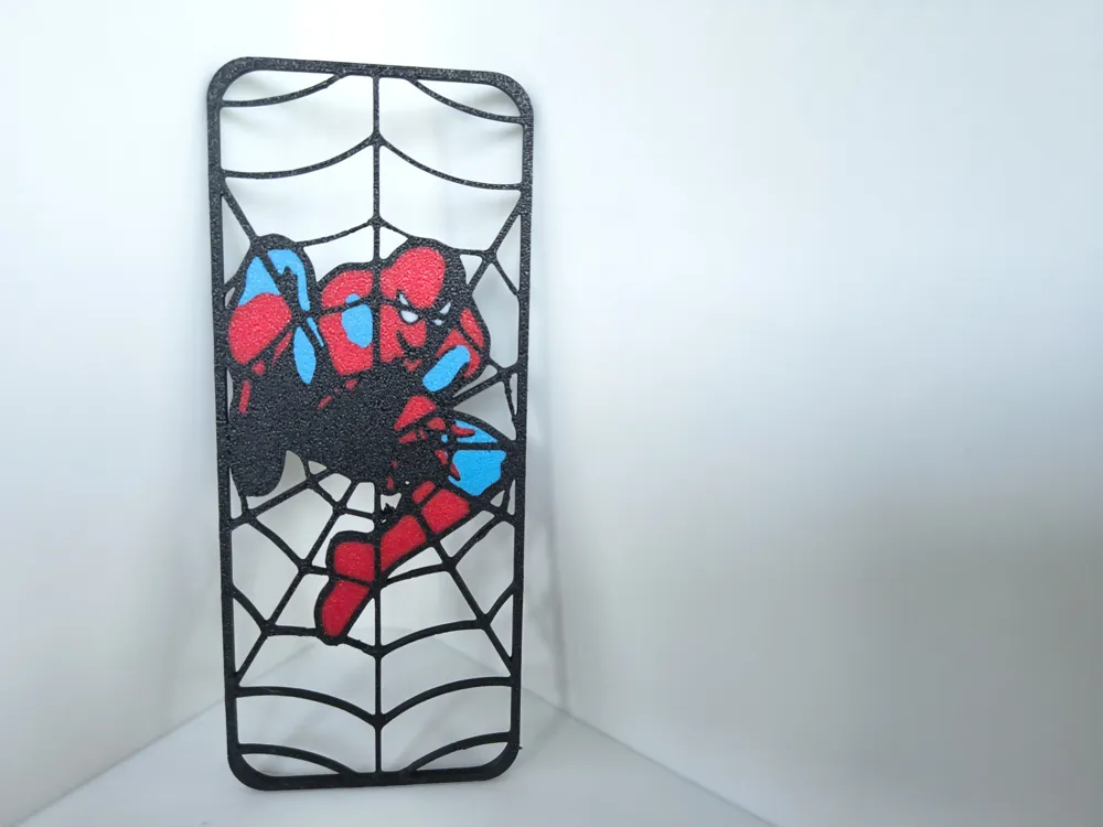Spiderman bookmark, photo 4 of 4 - Spiderman bookmark Tools