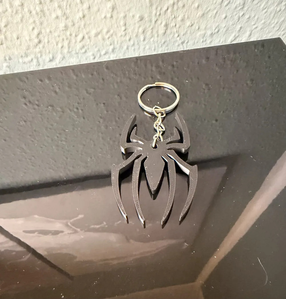 Spider Hero Keychain, photo 2 of 4 - Spider Hero Keychain Keychains