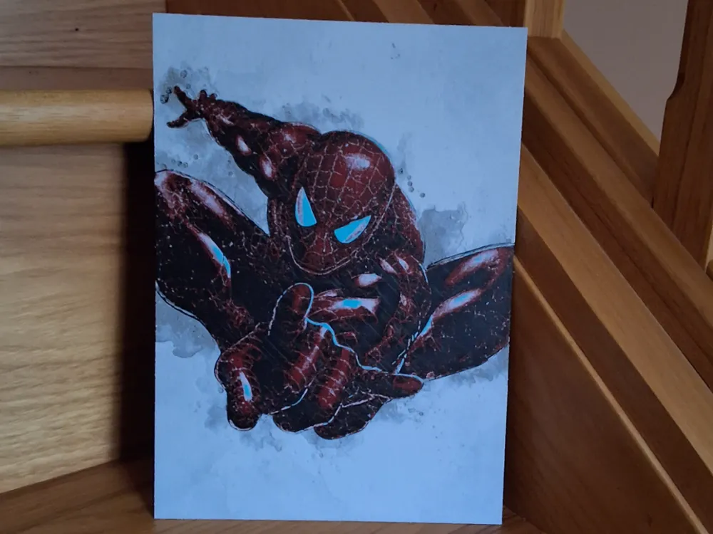 Spiderman Wall Art, photo 3 of 4 - Spiderman Wall Art Home Decor Items