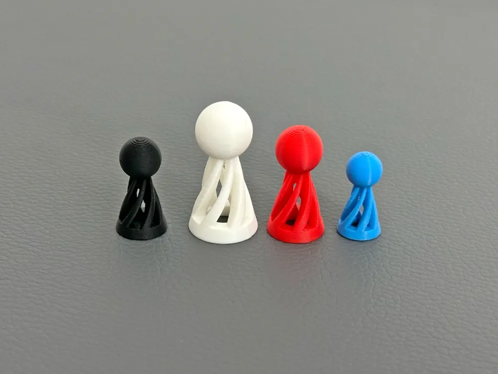 Spiral Board Game Tokens / Pawns, photo 2 of 4 - Classic Board Games & Game Sets, figure