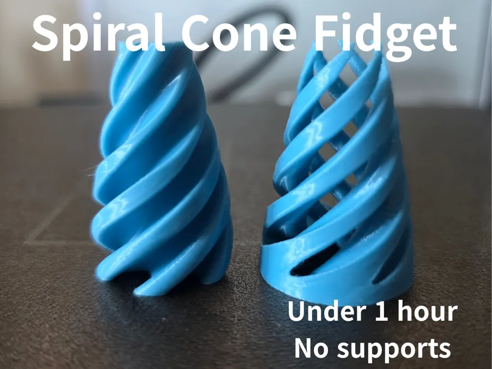Spiral Cone Fidget - Desk Toys, in stock