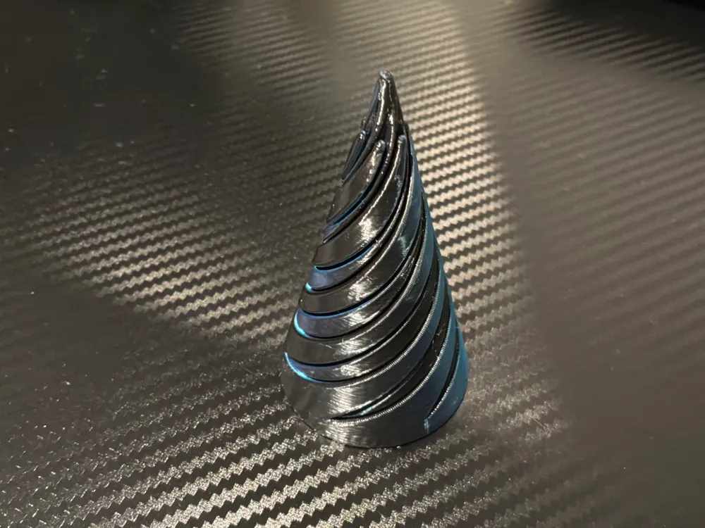 Spiral cone fidget, photo 3 of 4 - Spiral cone fidget Hobby & DIY