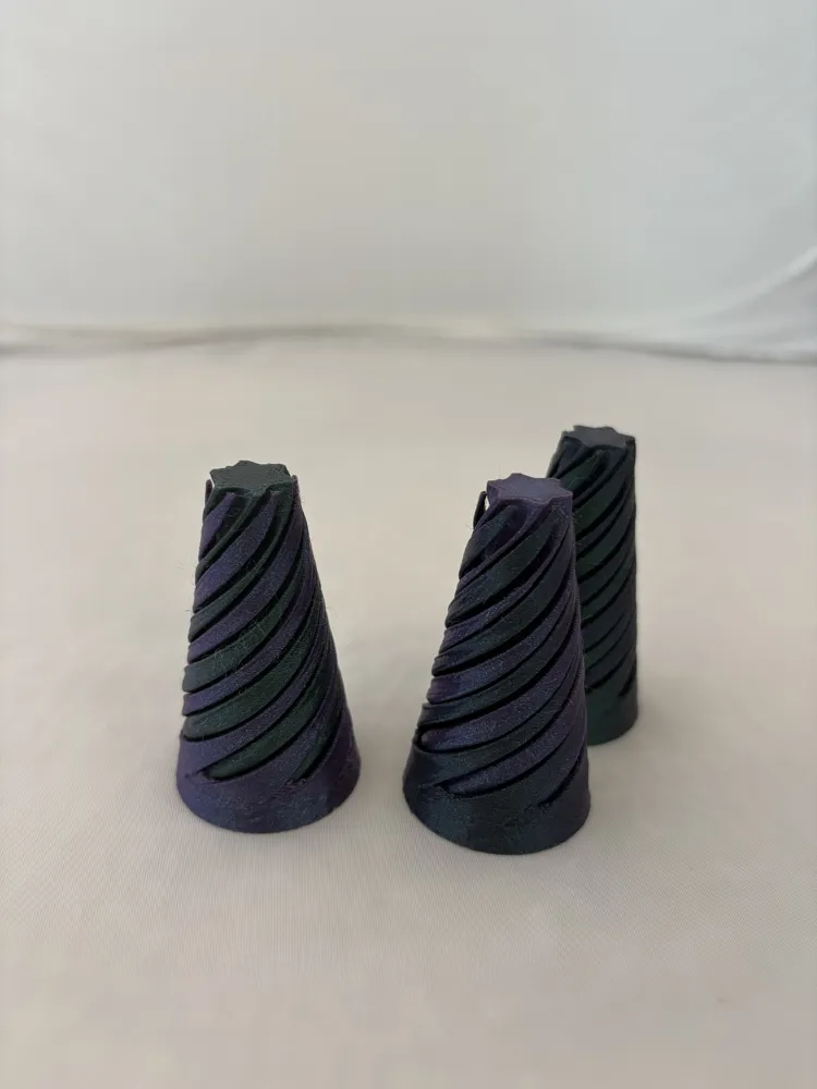 spiral cone fidget, photo 2 of 4 - spiral cone fidget Toys & Games