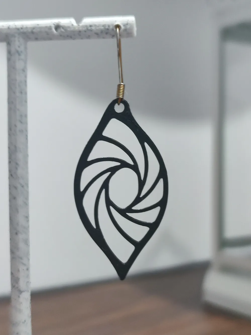 Aretes Ojo del Espiral, photo 4 of 4 - Aretes Ojo del Espiral Fashion