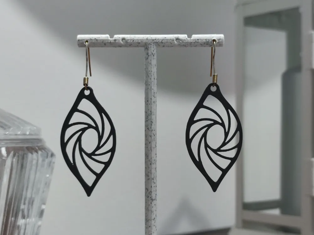 Aretes Ojo del Espiral - Earrings, in stock in India