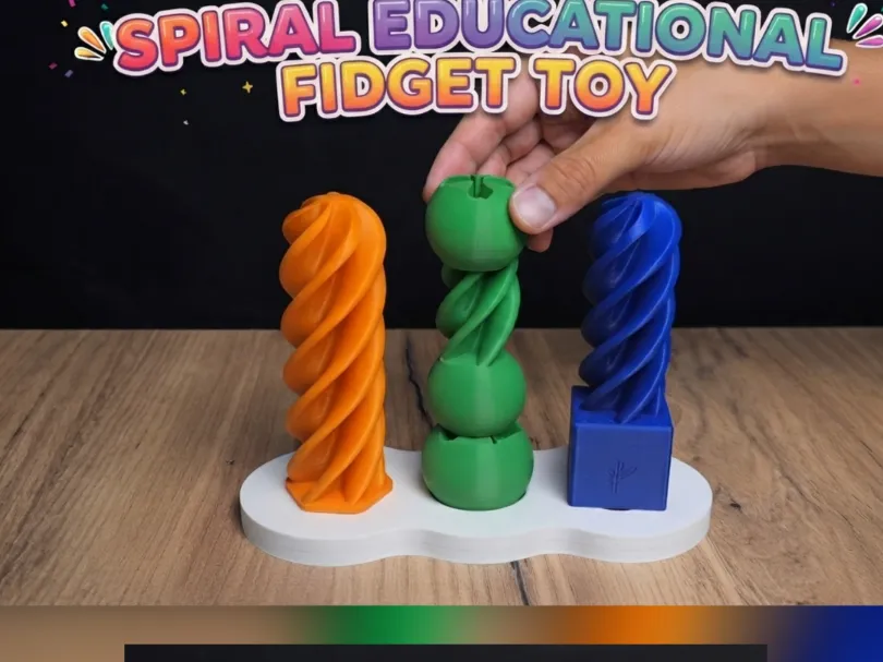 Spiral Fidget Toy, Educational & Fun 3D Toy - Other Toys & Games, in stock in India