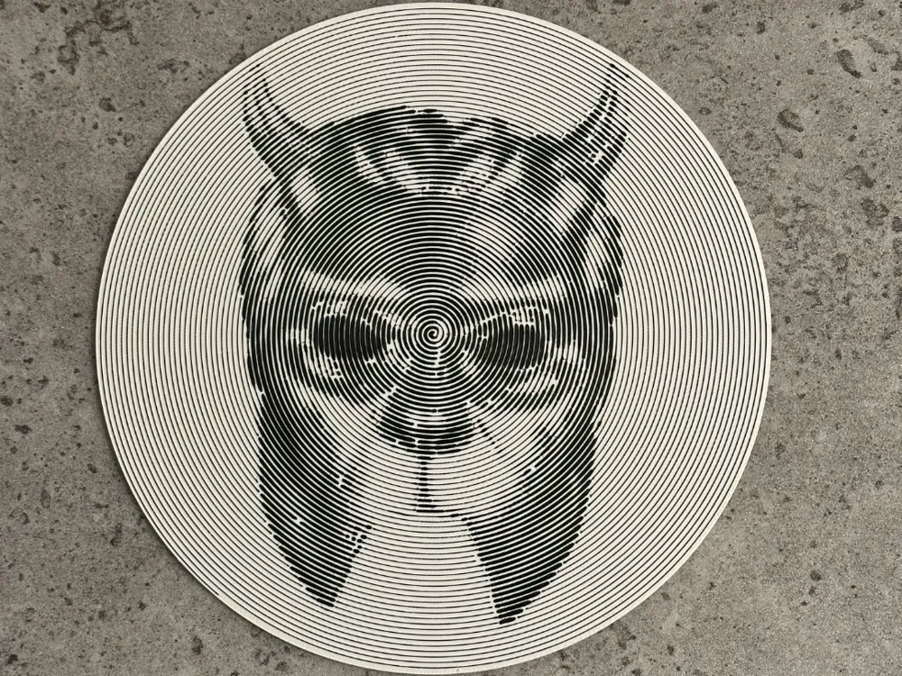 Spiral Vinyl Namless Ghoul Mask Ghost Band