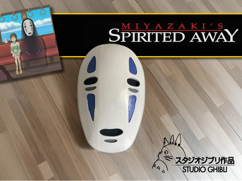 SPIRITED AWAY Miyazaki - No Face MASK Cosplay - Anime & Manga Masks, in stock