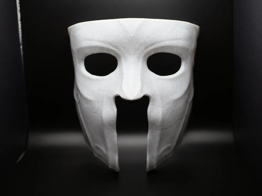 Split Face Mask, photo 3 of 4 - Skull & Horror Masks, sculpture
