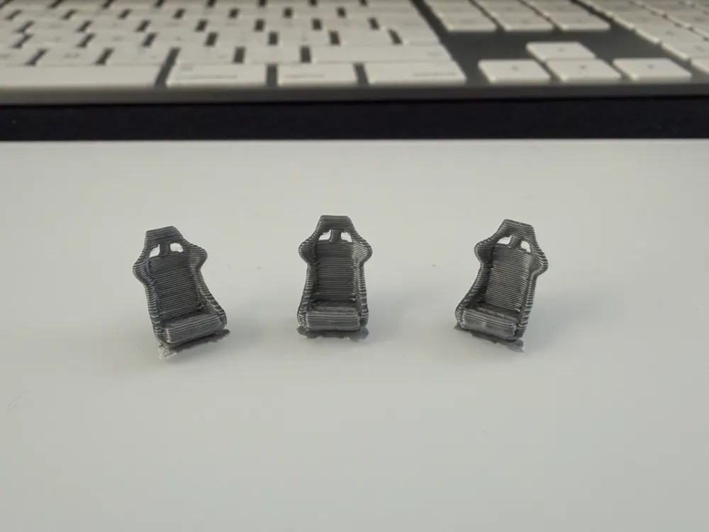 Sport 2 Car seat for 1:64 scale cars / diorama, photo 4 of 4 - Sport 2 Car seat for 1:64 scale cars / diorama Hobby & DIY