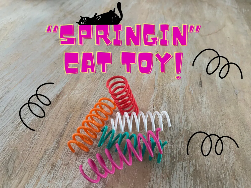 "Springin" Cat Toy !