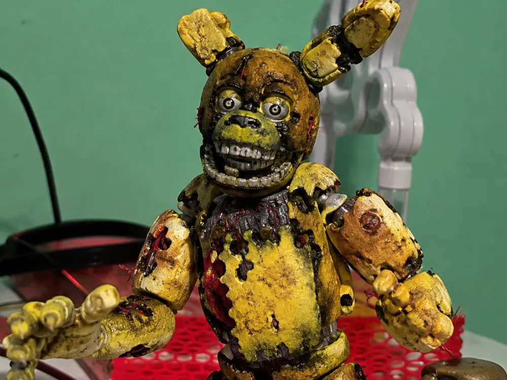 Springtrap | FNaF Figurine, photo 4 of 4 - Springtrap | FNaF Figurine Miniatures