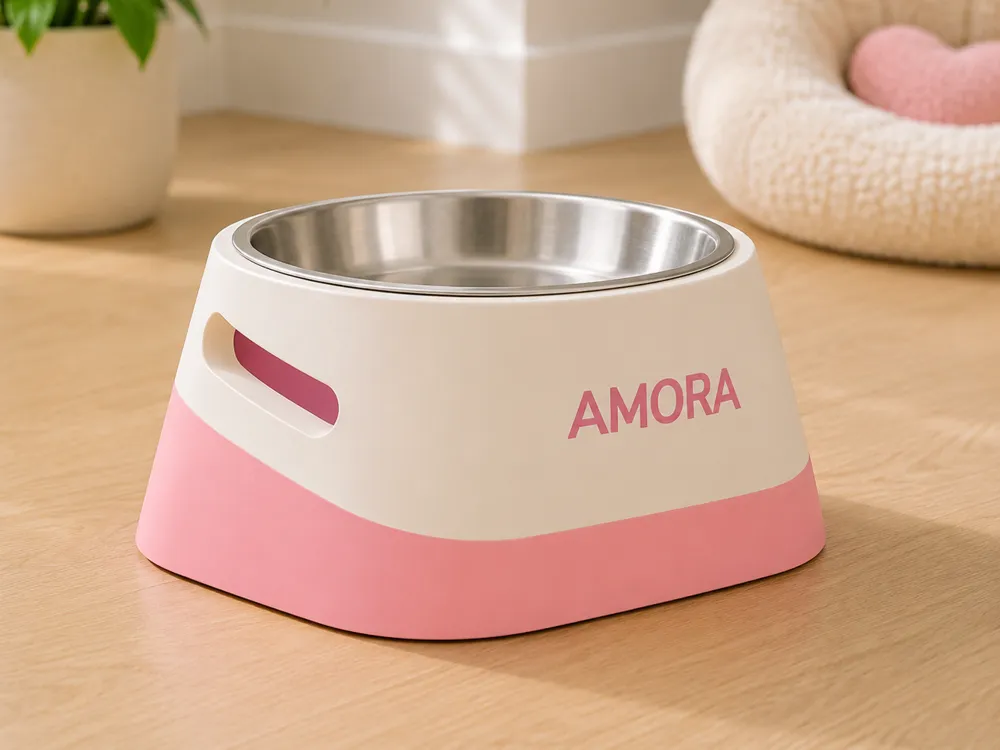 SquarePaw, Modern Raised Pet Bowl
