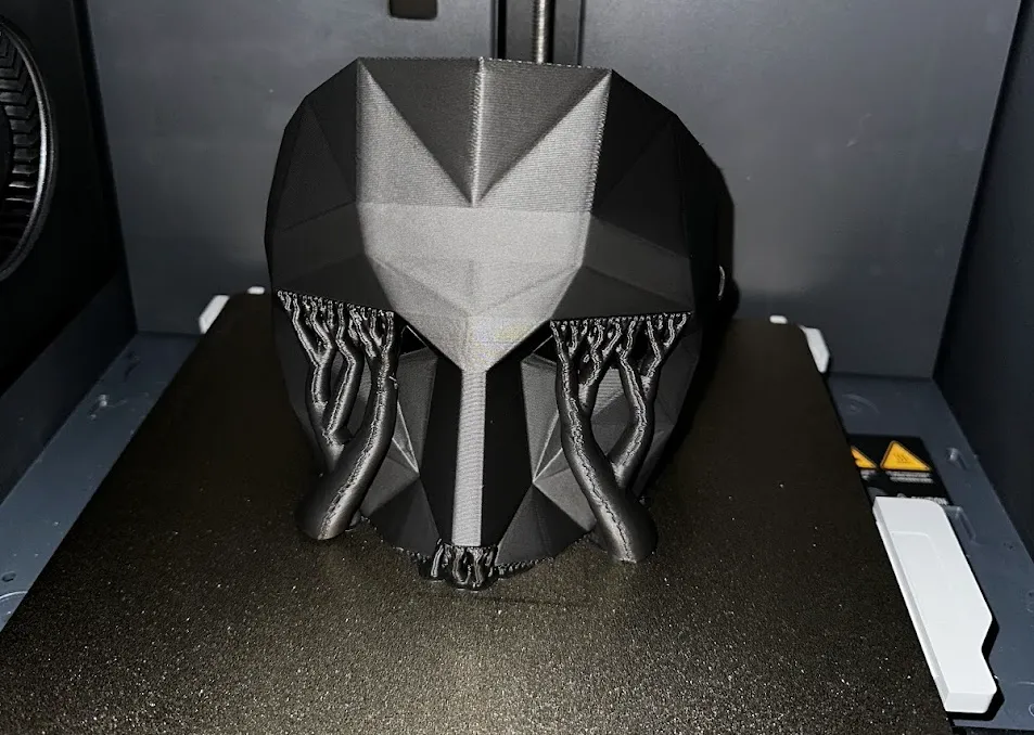 Squid Game - Front Man Mask - Half - Free Mouth, photo 3 of 4 - Squid Game - Front Man Mask - Half - Free Mouth Props & Cosplay