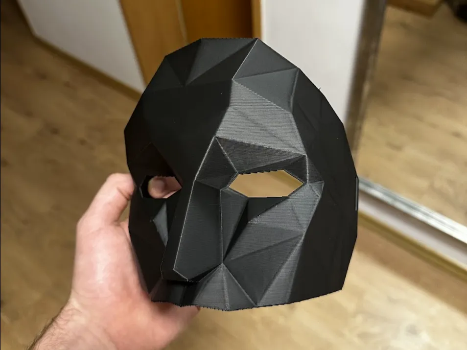 Squid Game - Front Man Mask - Half - Free Mouth - Horror Film Masks, in stock