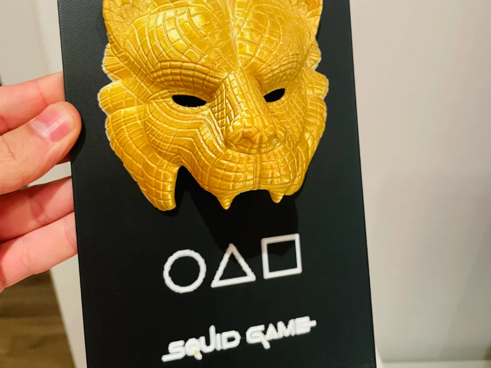 Squid Game Lion Picture Mask - Horror Film Masks, in stock
