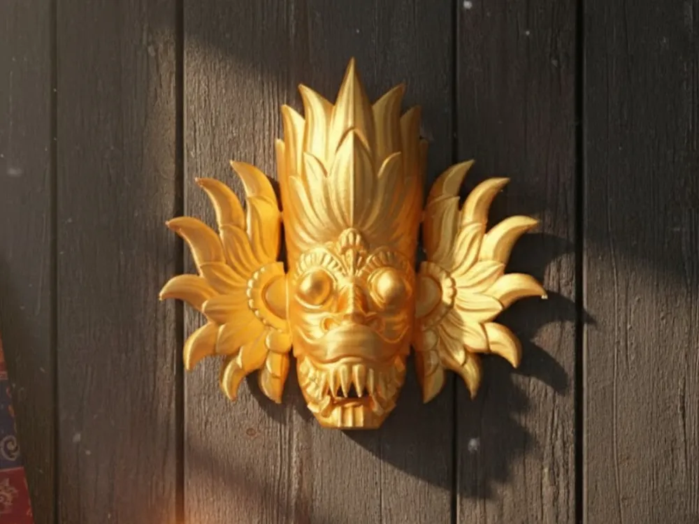 Sri Lankan Mask (Gini Raksha)