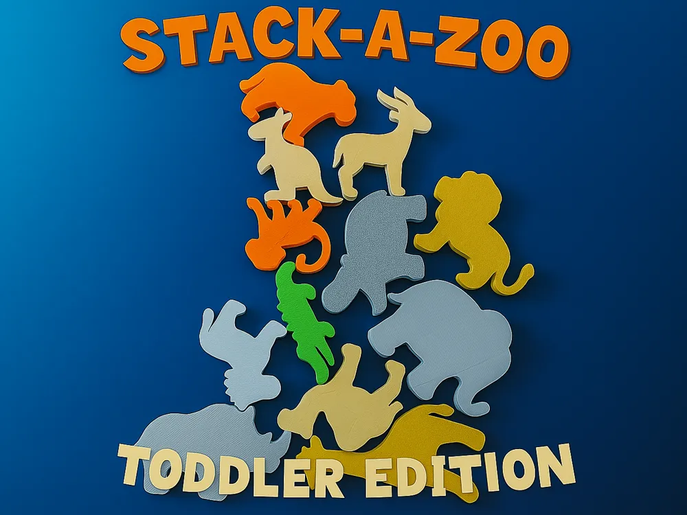 Toddler Edition! Animal Stacking Game