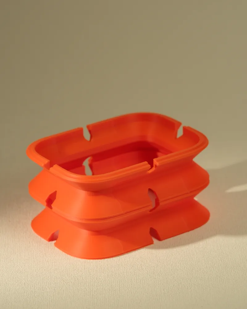 Stackable Cable Organizer, photo 4 of 4 - Stackable Cable Organizer Generative Art