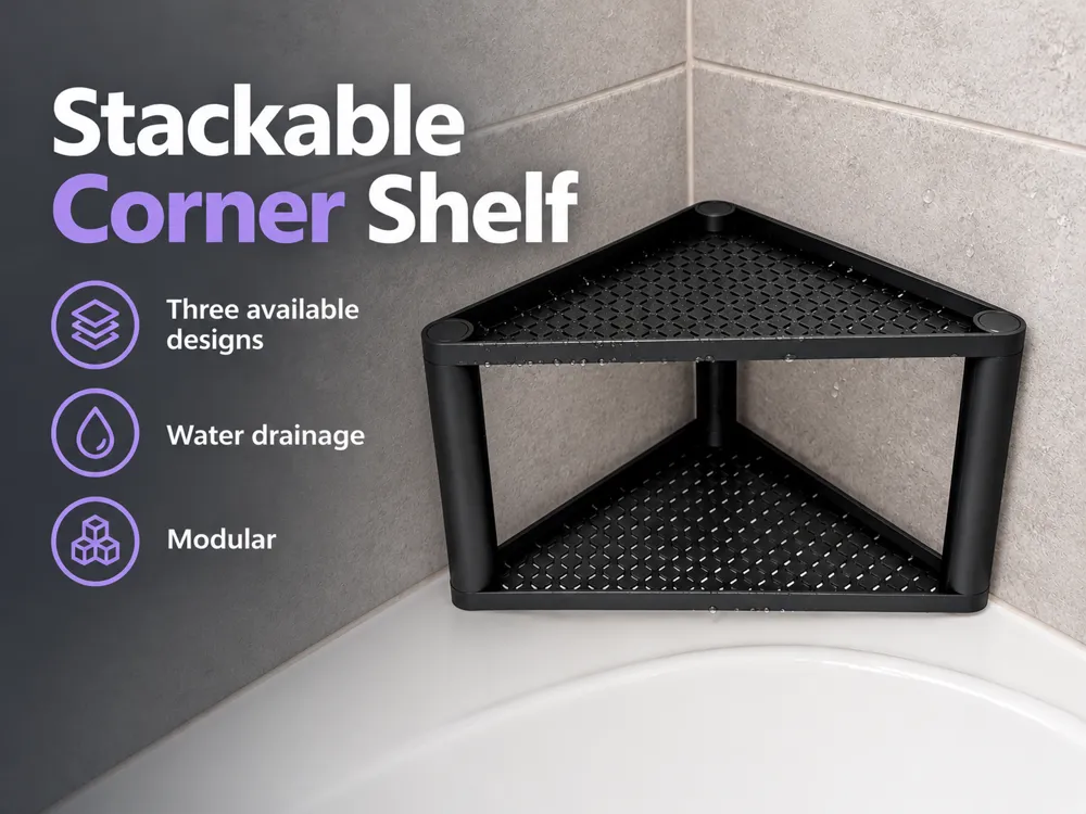 Stackable Corner Shelf - Home Accents, in stock in India