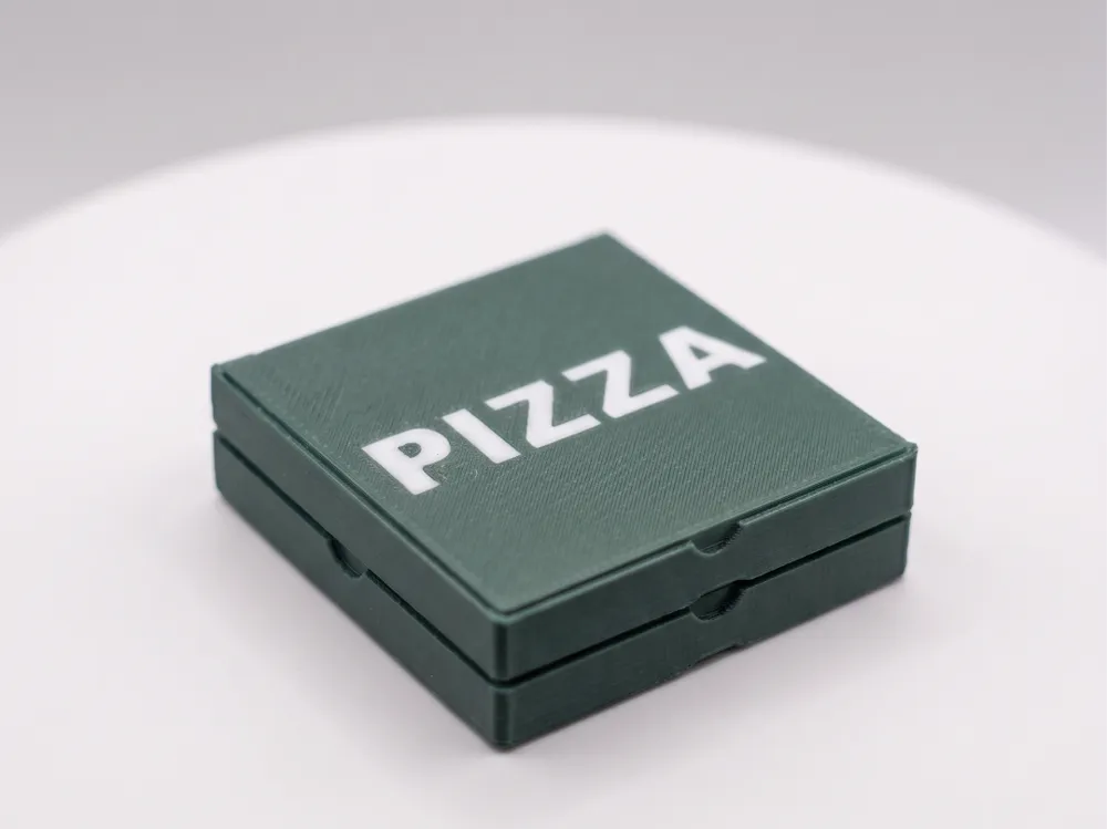 Stackable Pizza Box Toy, photo 3 of 4 - Stackable Pizza Box Toy Miniatures