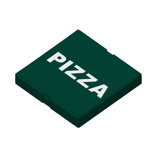 Stackable Pizza Box Toy, photo 4 of 4 - Stackable Pizza Box Toy Miniatures