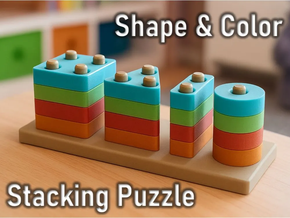 Stapelspiel Montessori
