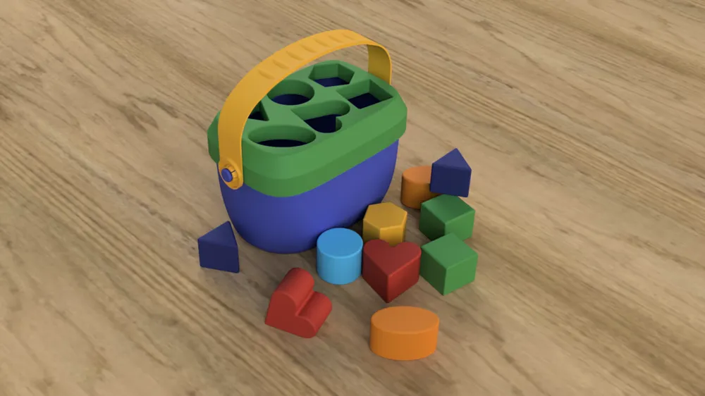 Stacking toy set, photo 2 of 4 - Stacking toy set Toys & Games