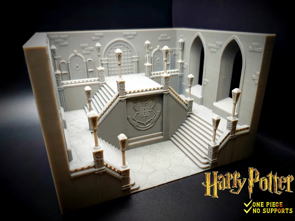 Stairs Hogwarts - Harry Potter