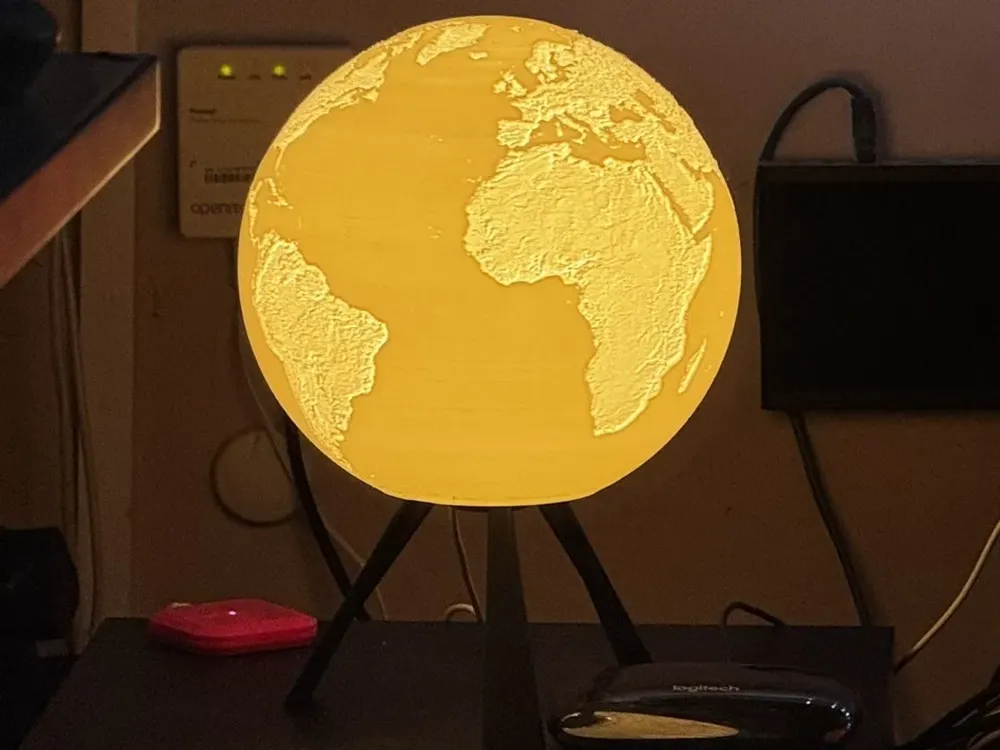 Stand for Earth Globe & Moon Lamp, photo 3 of 4 - Stand for Earth Globe & Moon Lamp Household