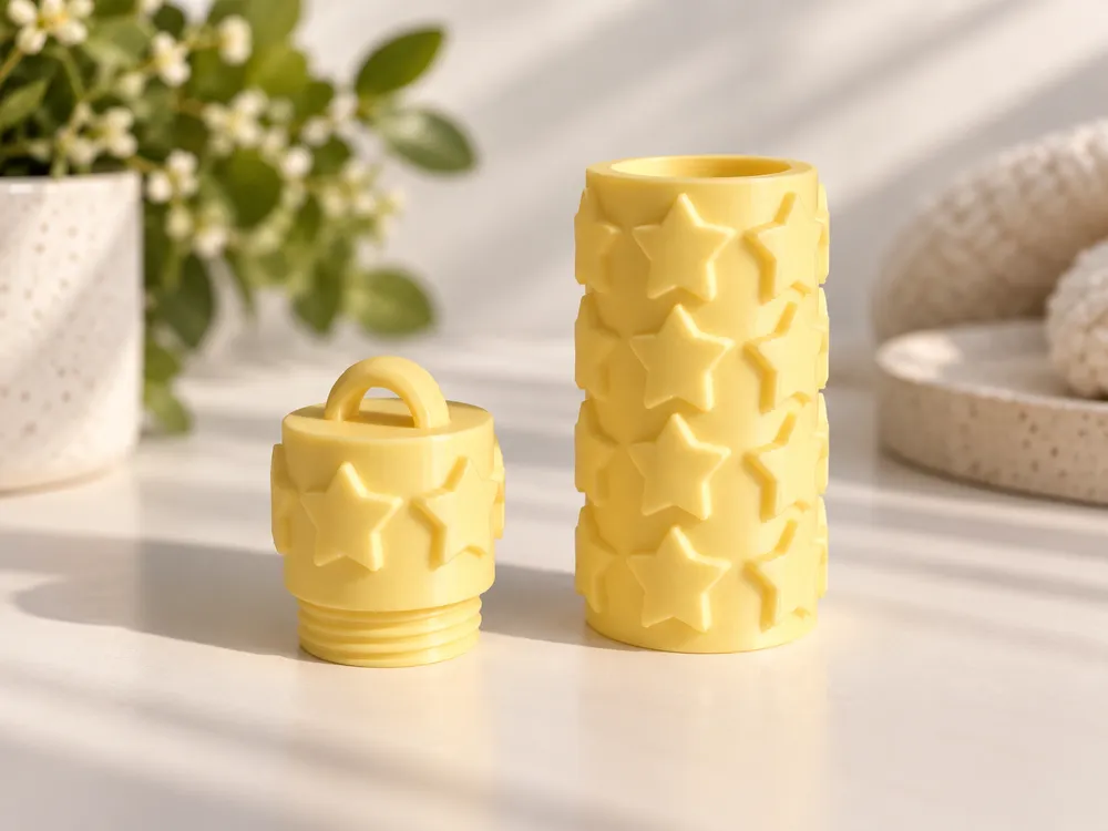 Star Chapstick Holder|Star Keychain Lip Balm Case, photo 2 of 3 - Star Chapstick Holder|Star Keychain Lip Balm Case Fashion
