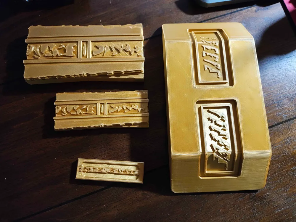 Star Trek Gold Pressed Latinum, another view - Sci-fi & Movie Figures, deep space nine