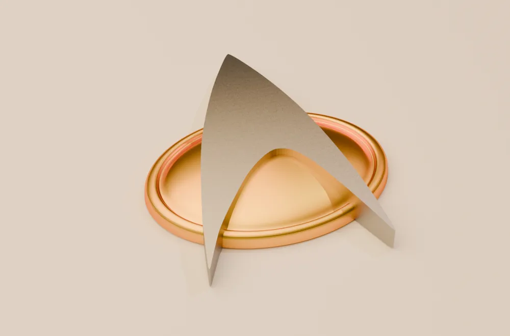 Star Trek TNG Combadge