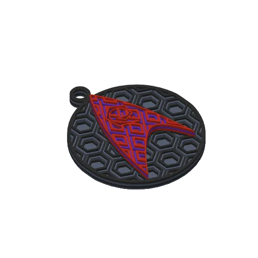 Star Trek TOS Ops Mosaic Holiday Ornament, another view - Pixel Art & Mosaics, scotty