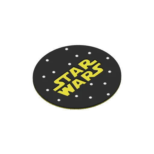 Star Wars Circle Keychain, photo 4 of 4 - Star Wars Circle Keychain Keychains