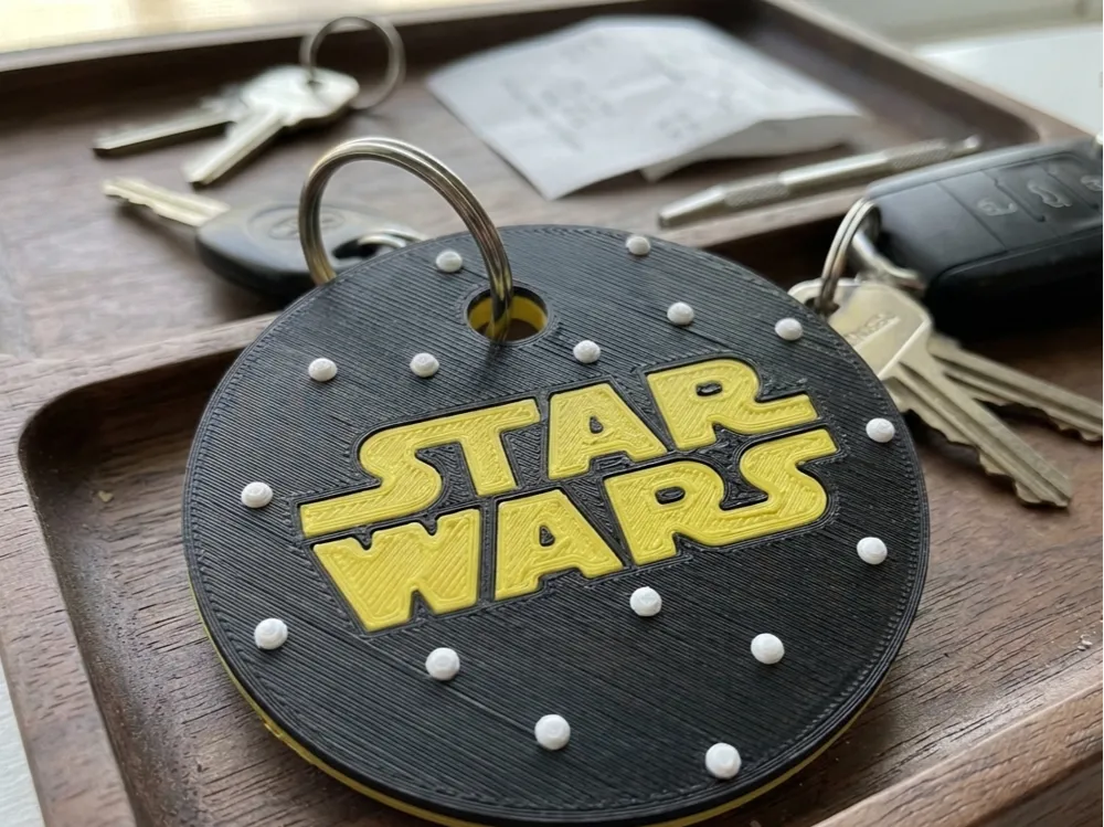 Star Wars Circle Keychain