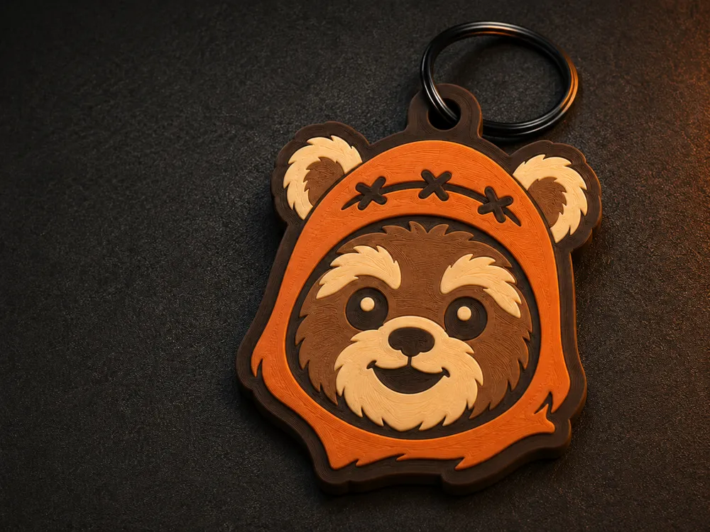 Star Wars Ewok Keychain